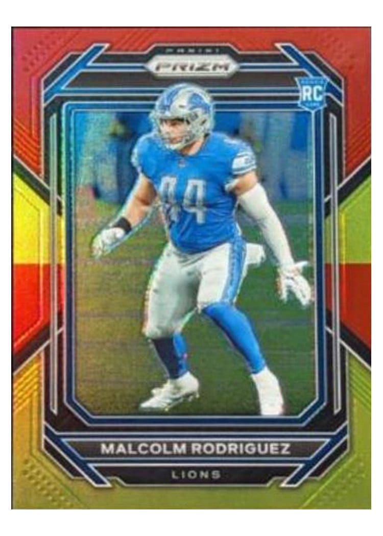 2022 Panini Prizm Base Set Malcolm Rodriguez #350 card