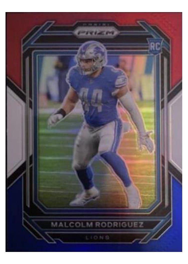 2022 Panini Prizm Base Set Malcolm Rodriguez #350 card