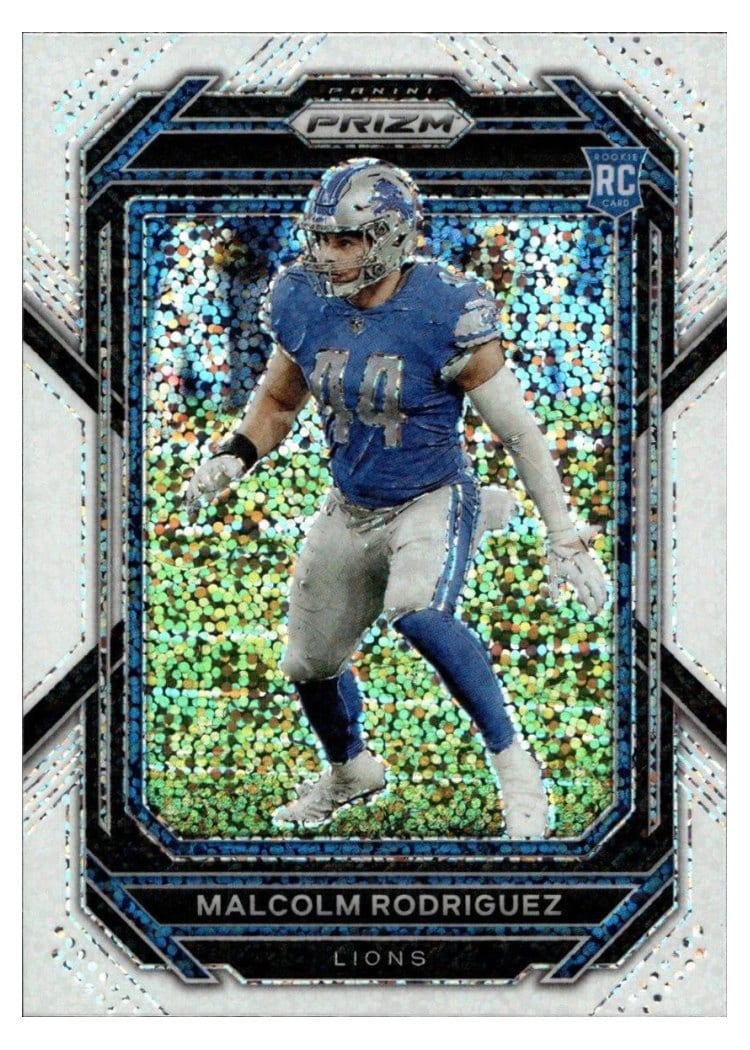 2022 Panini Prizm Base Set Malcolm Rodriguez #350 card