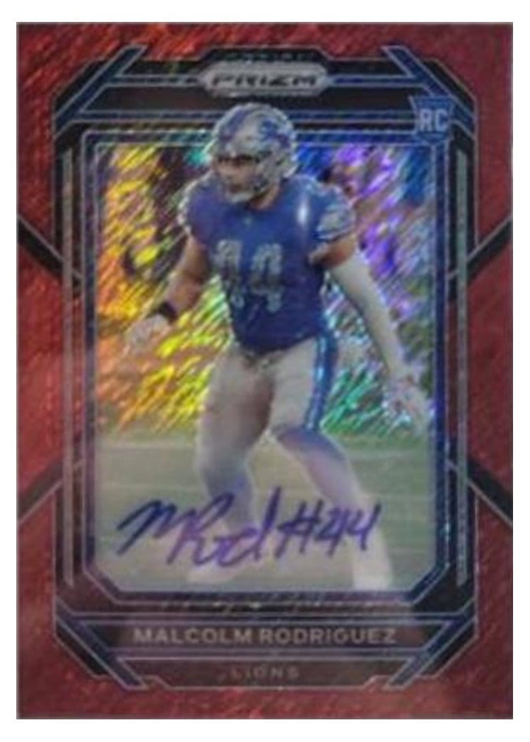 2022 Panini Prizm Base Set Malcolm Rodriguez #350 card