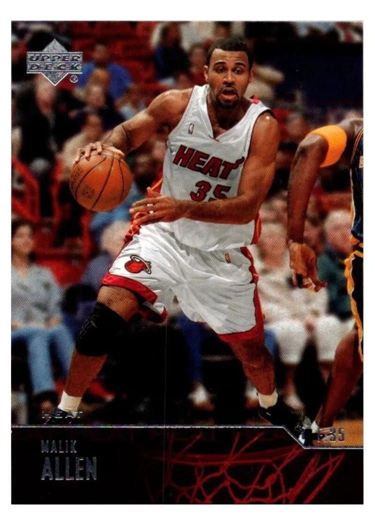 2003 Upper Deck malik allen #140 card