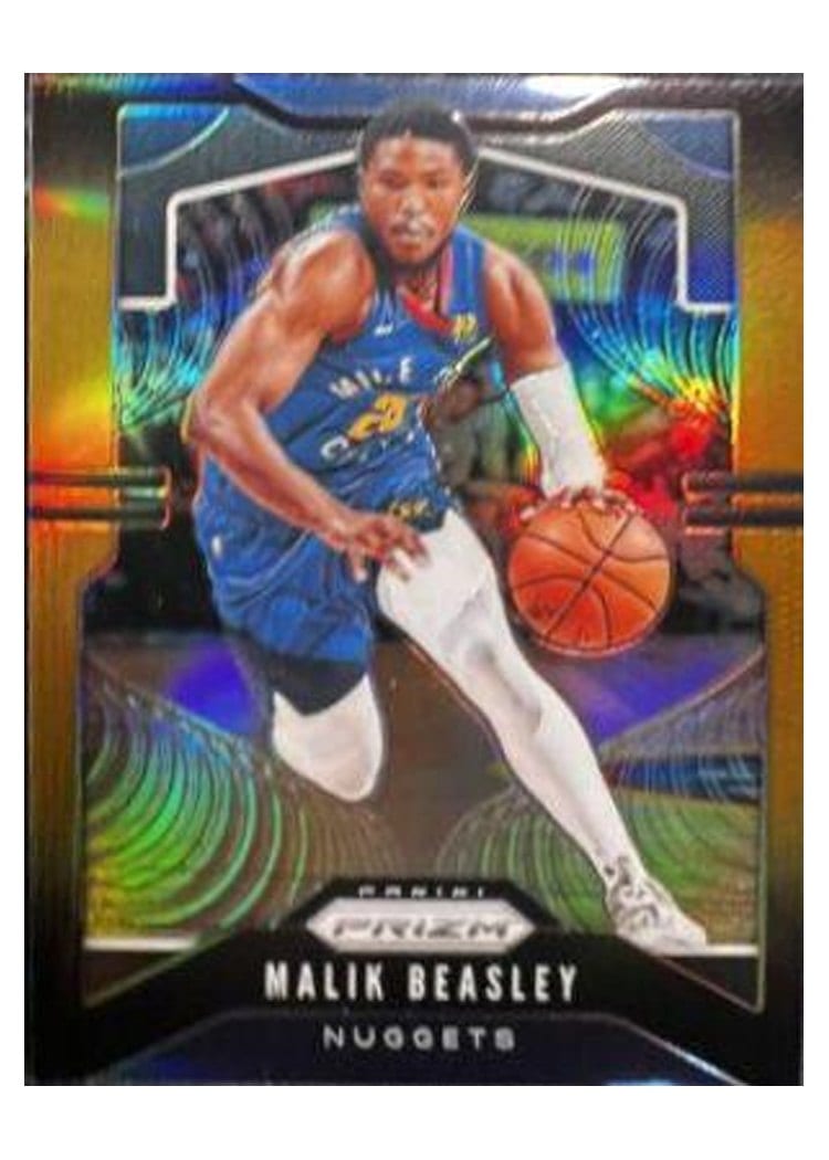 2019-20 Panini Prizm Base Set Malik Beasley #86 card