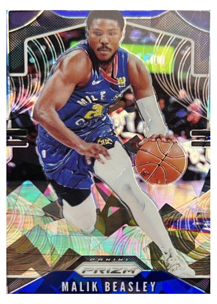 2019-20 Panini Prizm Base Set Malik Beasley #86 card