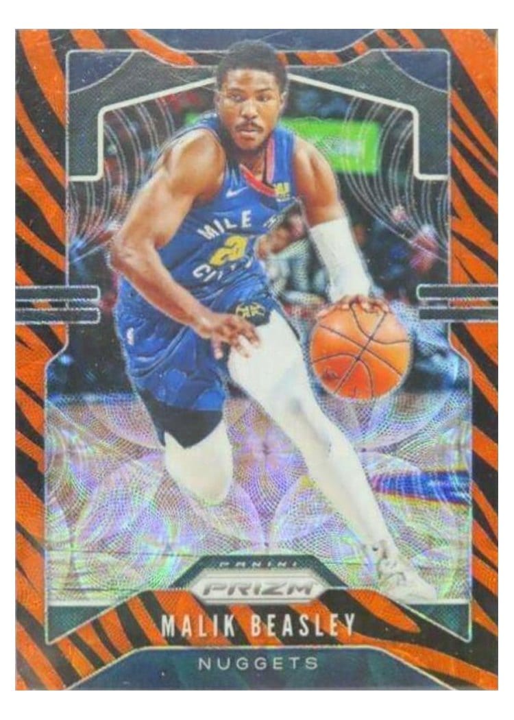 2019-20 Panini Prizm Base Set Malik Beasley #86 card