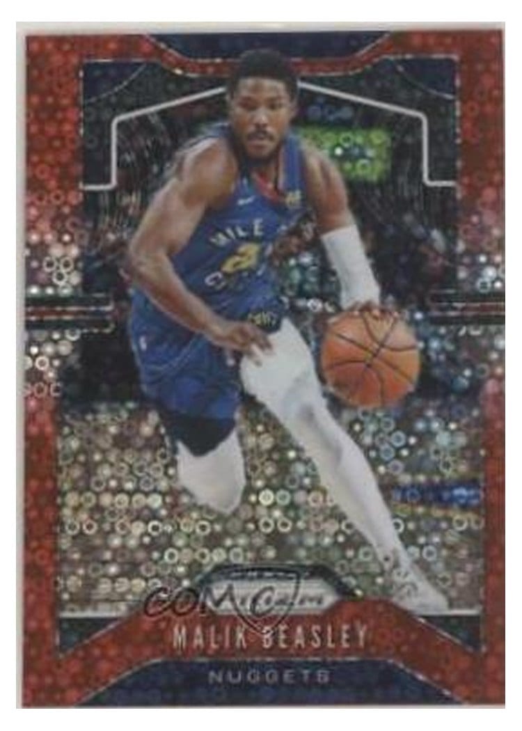 2019-20 Panini Prizm Base Set Malik Beasley #86 card