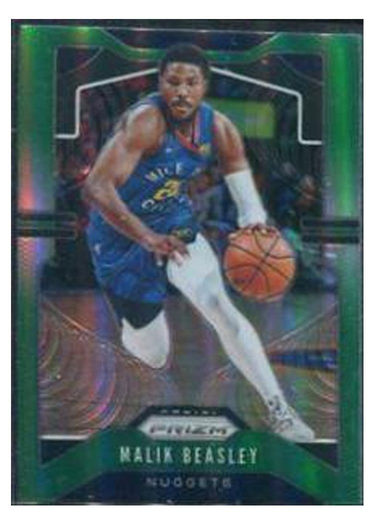 2019-20 Panini Prizm Base Set Malik Beasley #86 card