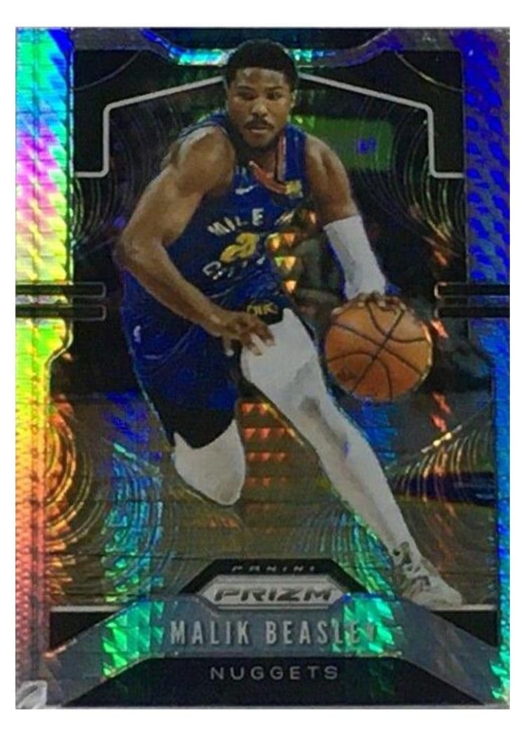 2019-20 Panini Prizm Base Set Malik Beasley #86 card