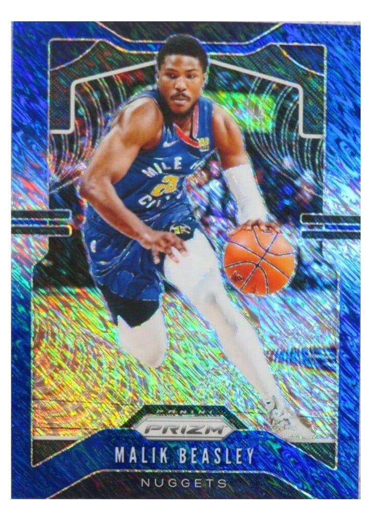 2019-20 Panini Prizm Base Set Malik Beasley #86 card