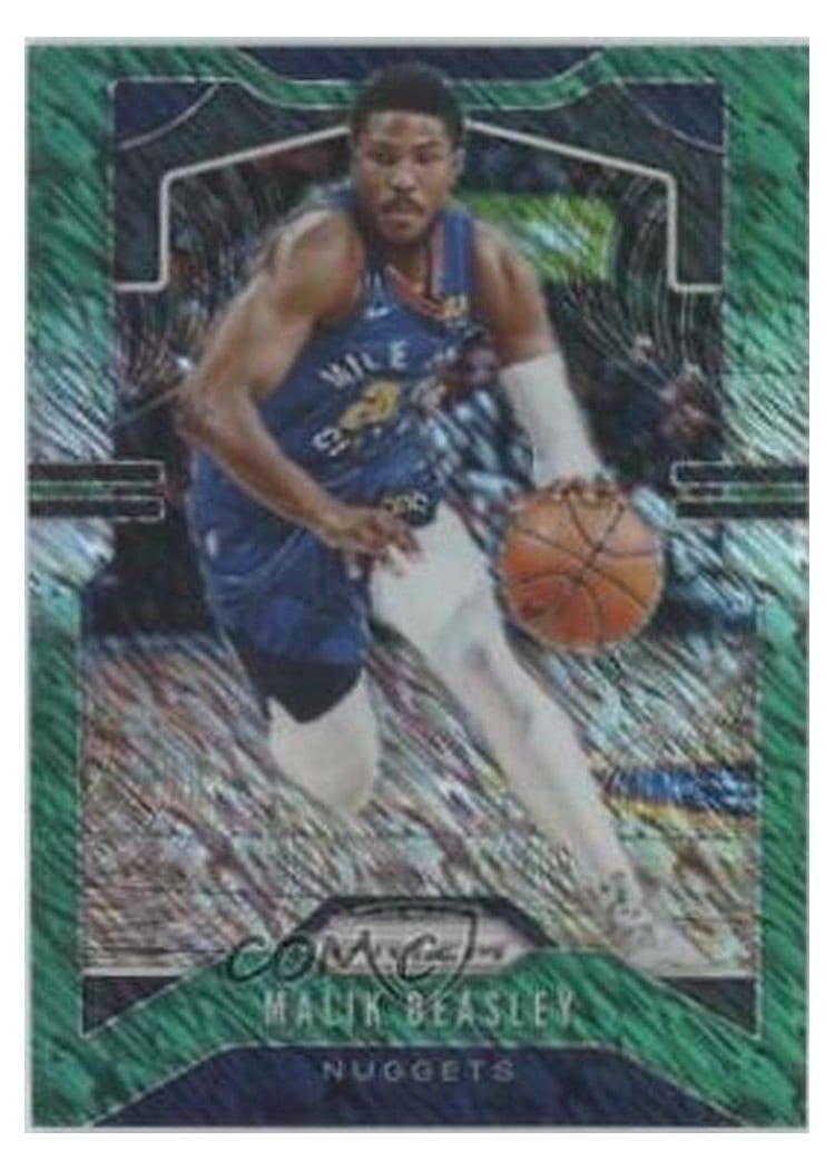 2019-20 Panini Prizm Base Set Malik Beasley #86 card