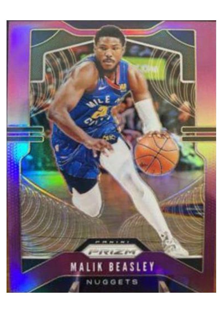 2019-20 Panini Prizm Base Set Malik Beasley #86 card