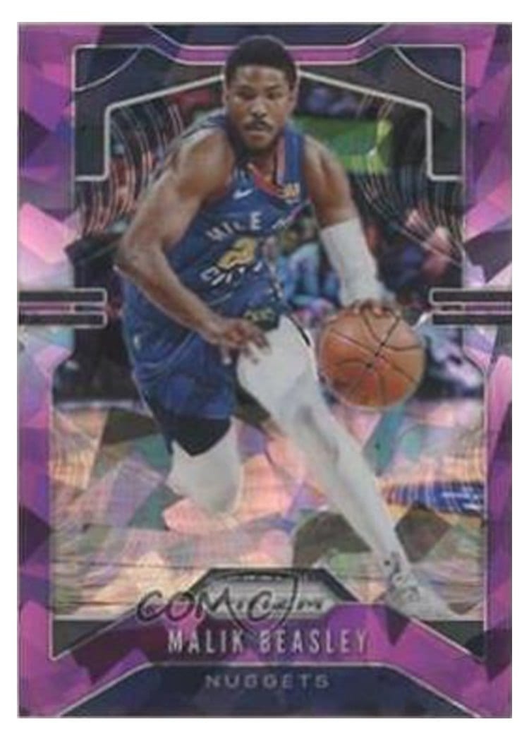 2019-20 Panini Prizm Base Set Malik Beasley #86 card