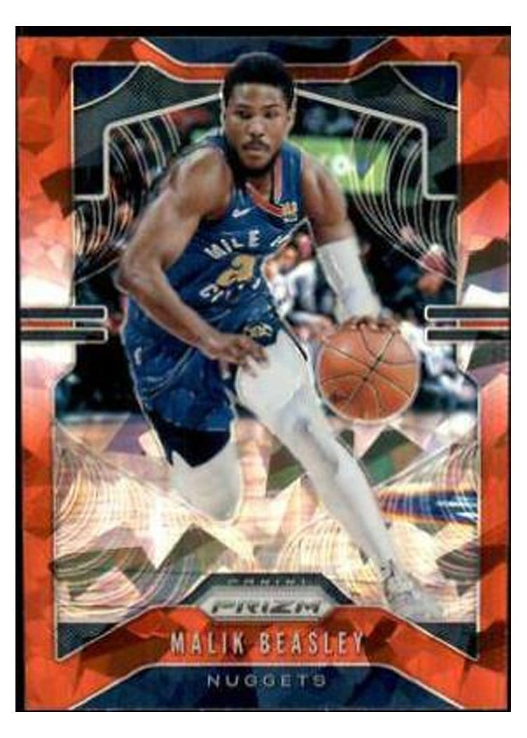 2019-20 Panini Prizm Base Set Malik Beasley #86 card