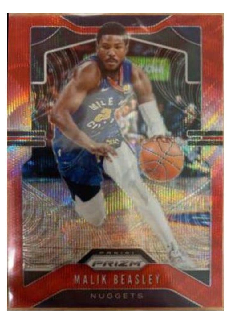 2019-20 Panini Prizm Base Set Malik Beasley #86 card