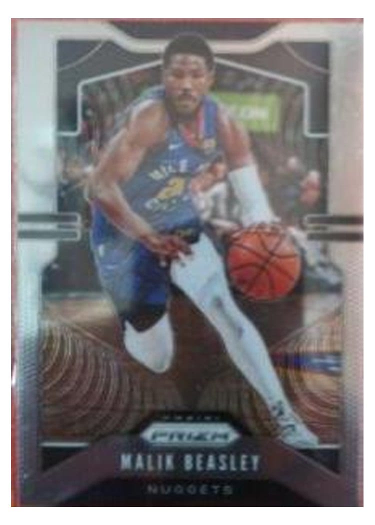 2019-20 Panini Prizm Base Set Malik Beasley #86 card