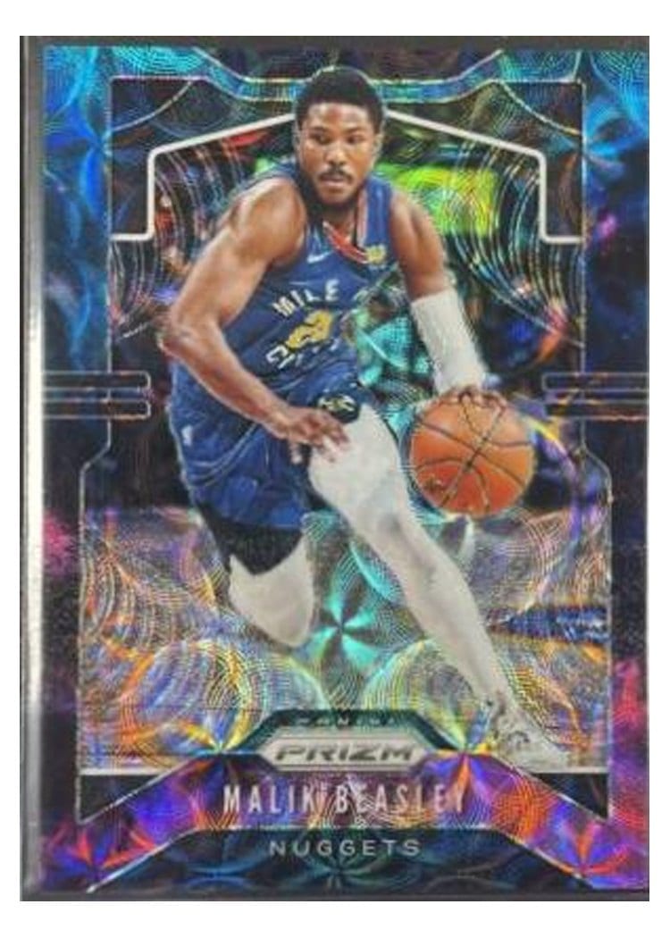 2019-20 Panini Prizm Base Set Malik Beasley #86 card