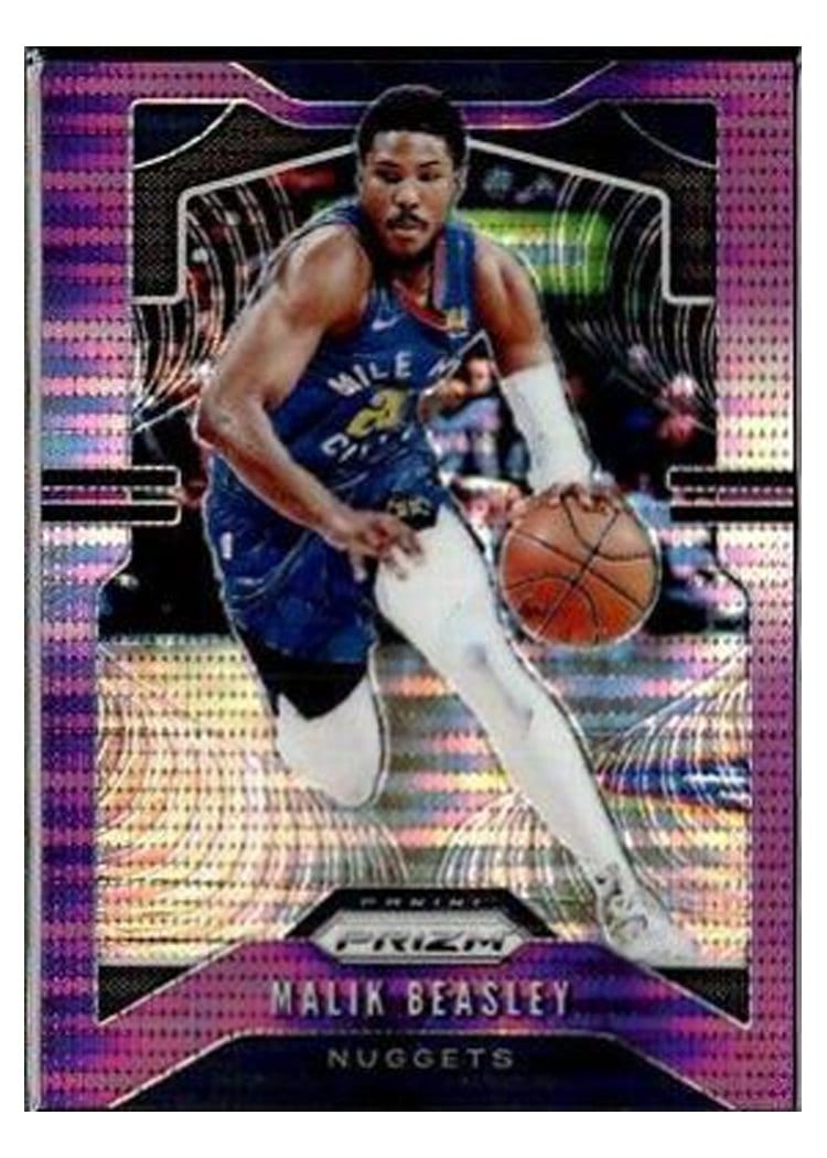 2019-20 Panini Prizm Base Set Malik Beasley #86 card