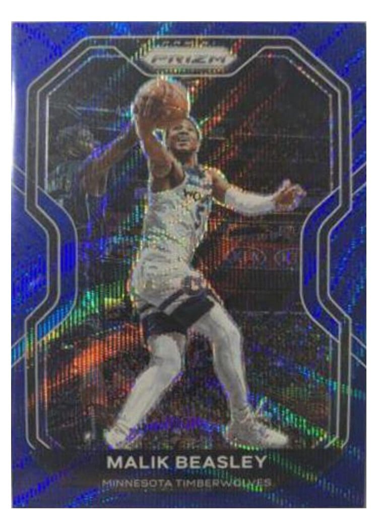 2020-21 Panini Prizm Base Set Malik Beasley #102 card