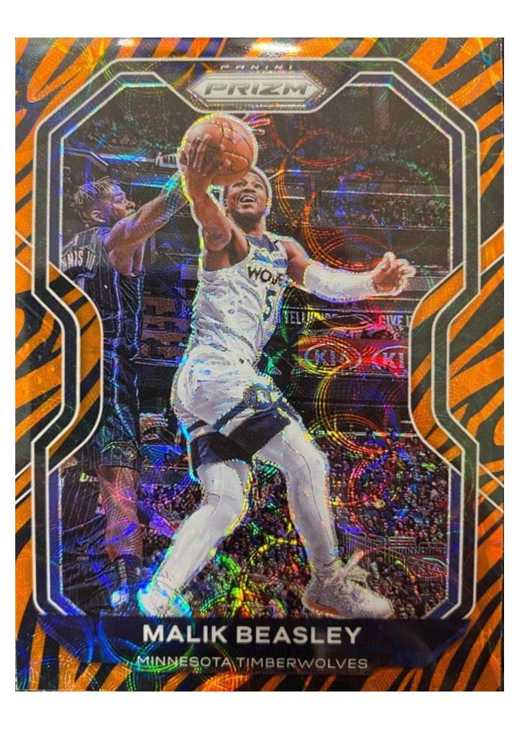 2020-21 Panini Prizm Base Set Malik Beasley #102 card