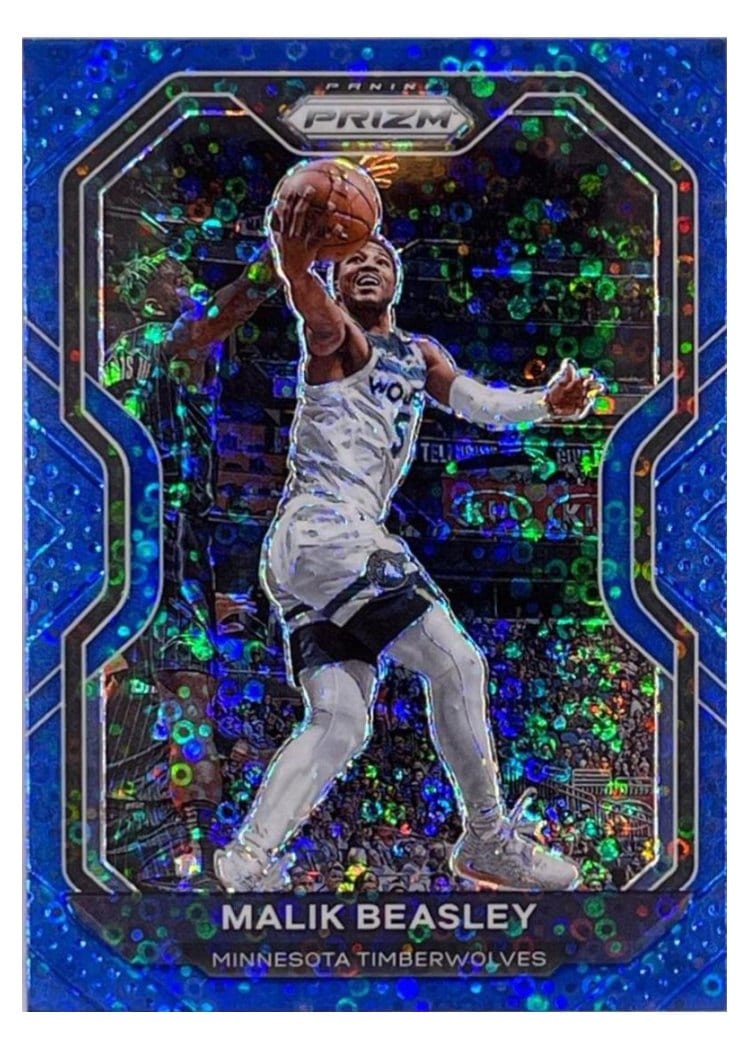 2020-21 Panini Prizm Base Set Malik Beasley #102 card