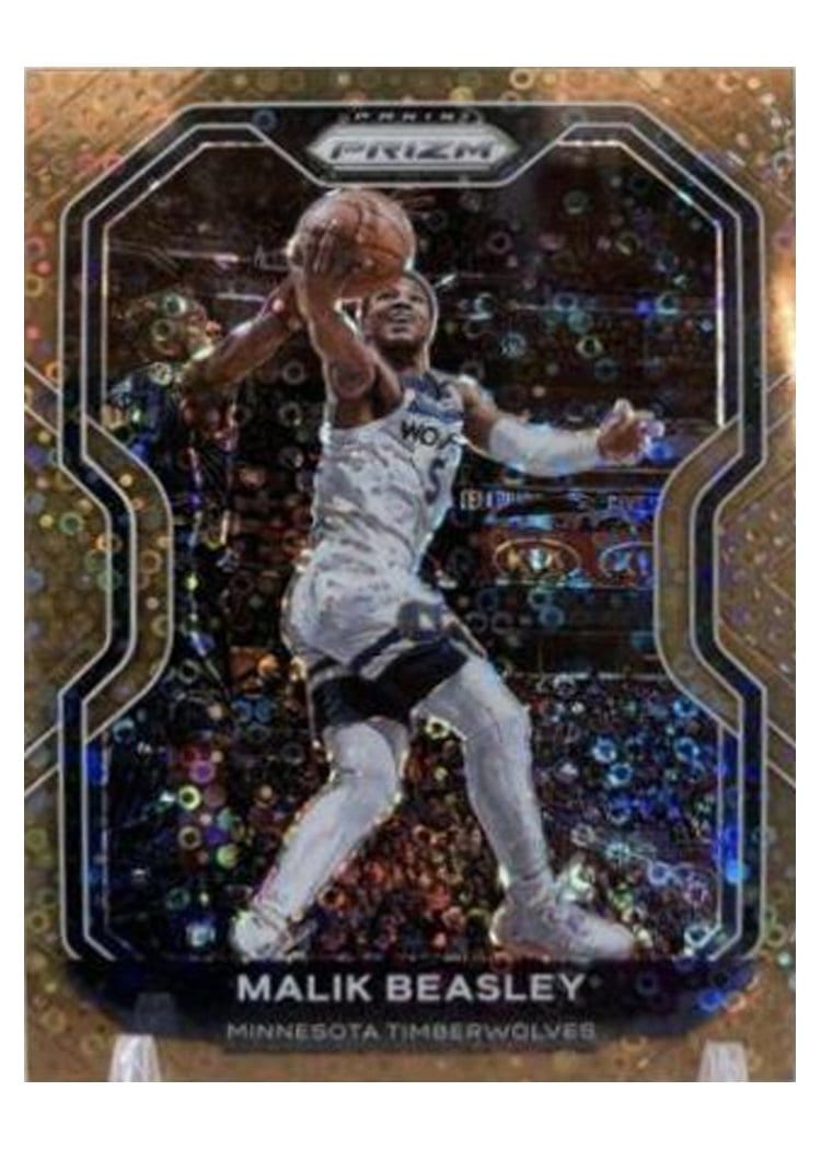 2020-21 Panini Prizm Base Set Malik Beasley #102 card