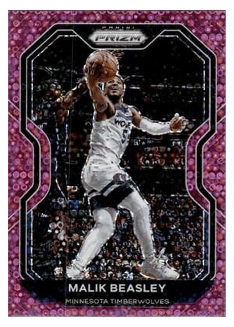 2020-21 Panini Prizm Base Set Malik Beasley #102 card