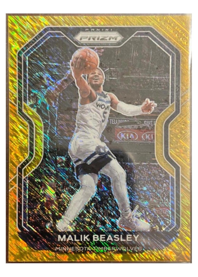 2020-21 Panini Prizm Base Set Malik Beasley #102 card