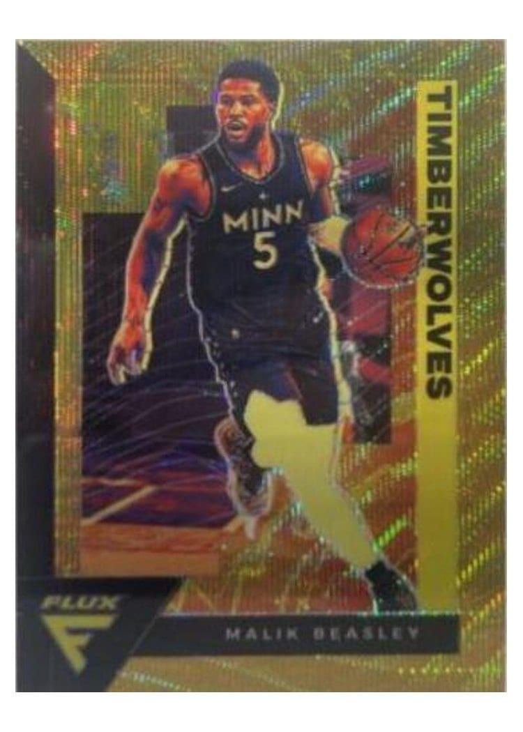 2020-21 Panini Prizm Base Set Malik Beasley #102 card