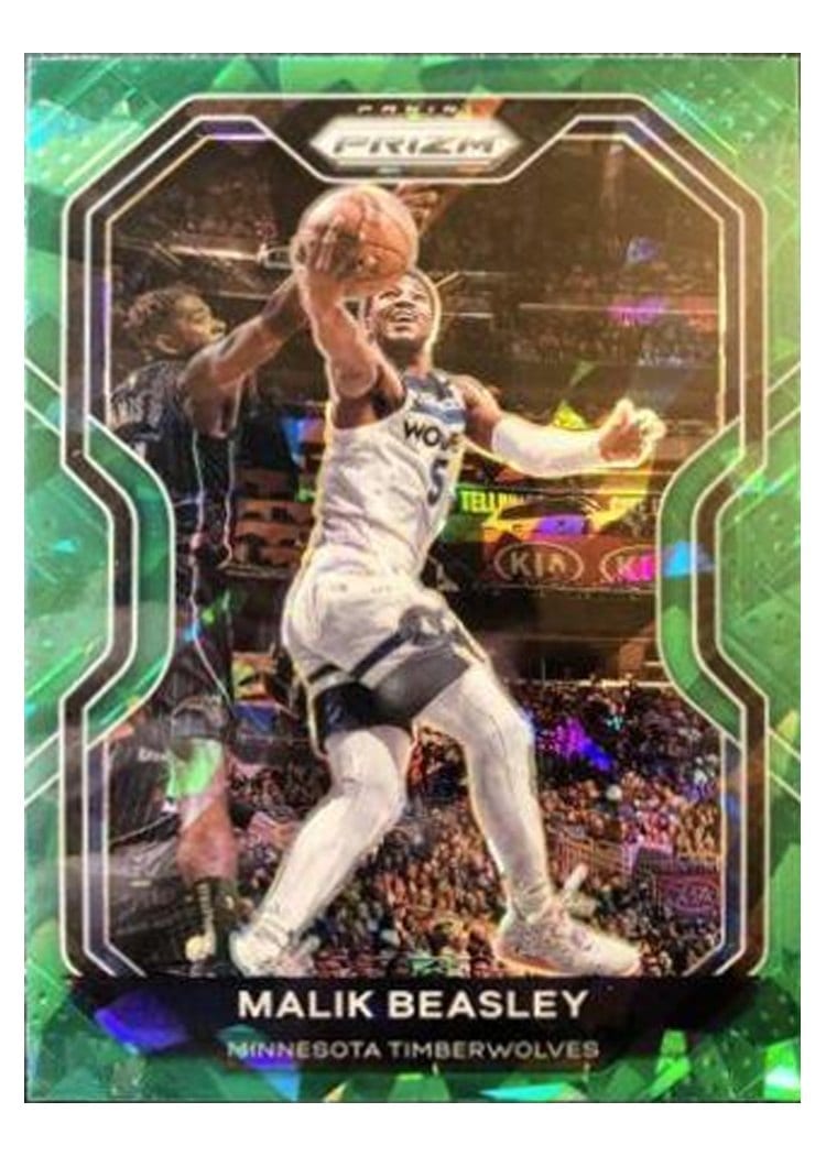 2020-21 Panini Prizm Base Set Malik Beasley #102 card