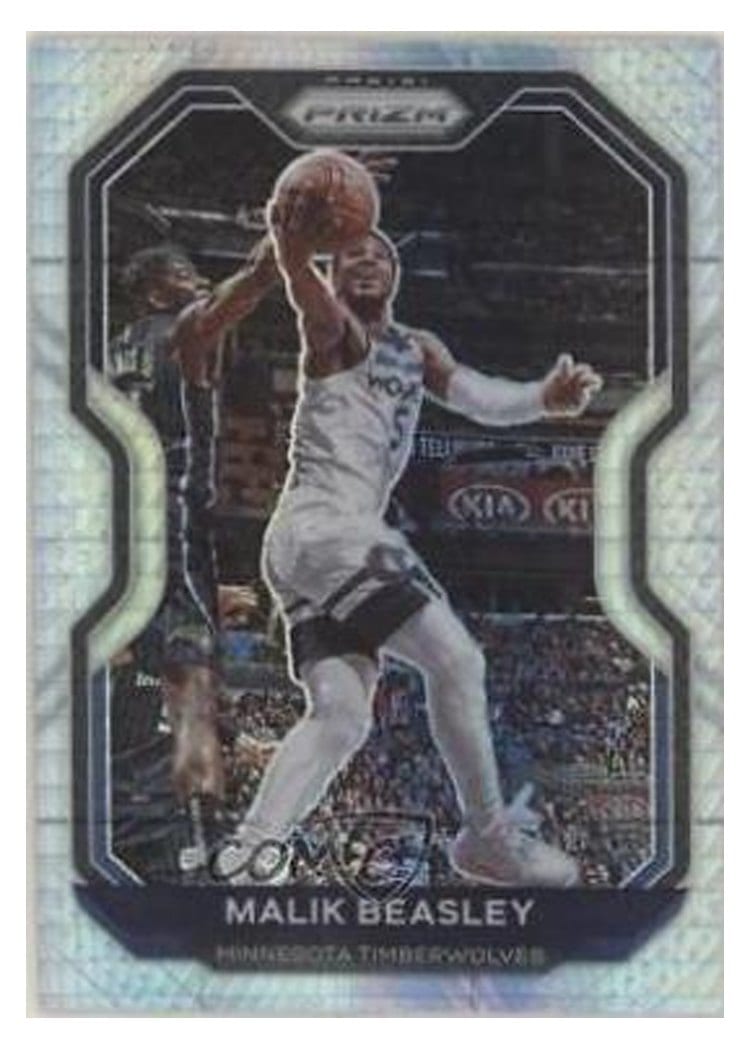 2020-21 Panini Prizm Base Set Malik Beasley #102 card