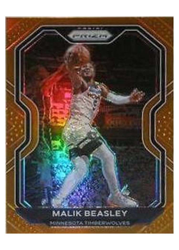 2020-21 Panini Prizm Base Set Malik Beasley #102 card