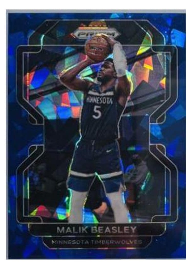 2021-22 Panini Prizm Base Set Malik Beasley #98 card