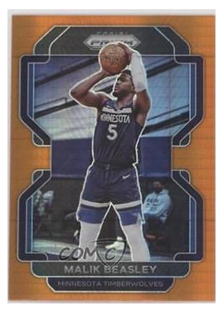 2021-22 Panini Prizm Base Set Malik Beasley #98 card