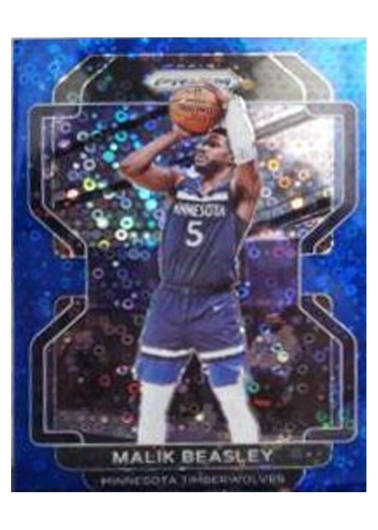 2021-22 Panini Prizm Base Set Malik Beasley #98 card