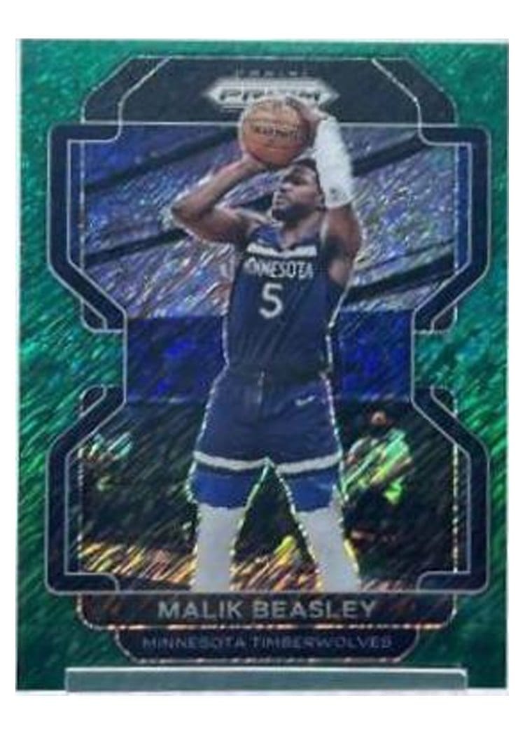 2021-22 Panini Prizm Base Set Malik Beasley #98 card