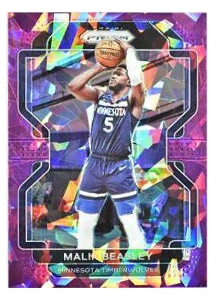 2021-22 Panini Prizm Base Set Malik Beasley #98 card