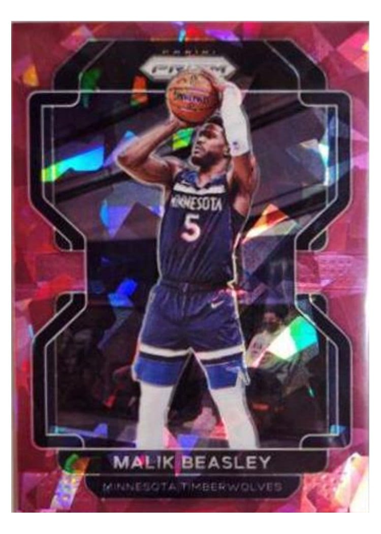 2021-22 Panini Prizm Base Set Malik Beasley #98 card