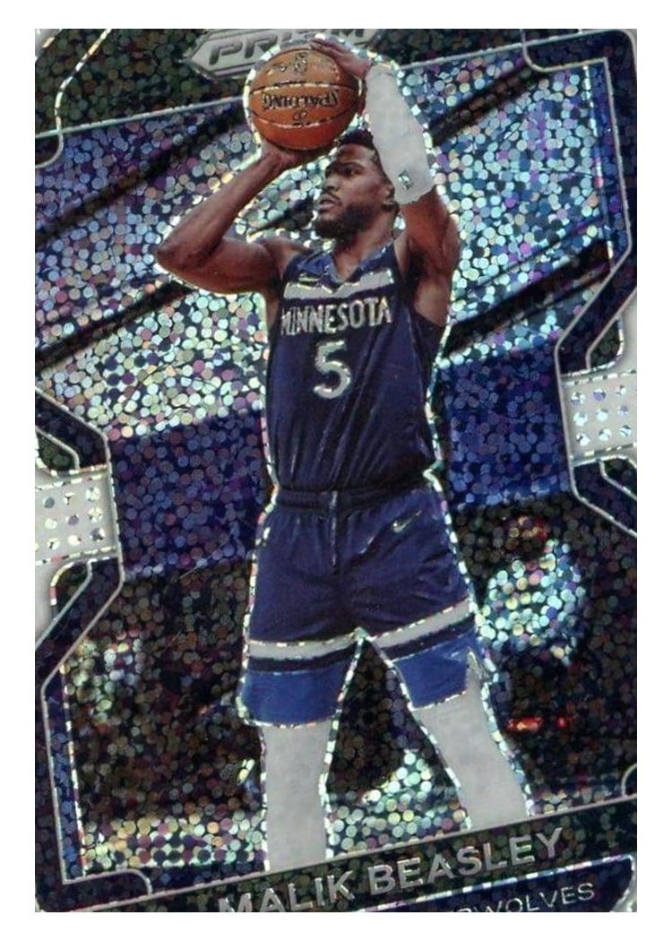 2021-22 Panini Prizm Base Set Malik Beasley #98 card