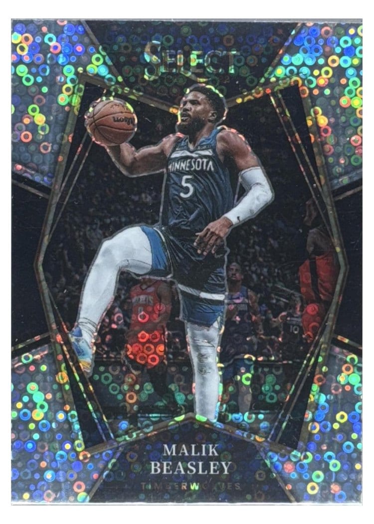 2021-22 Panini Select Base Set Malik Beasley #137 card