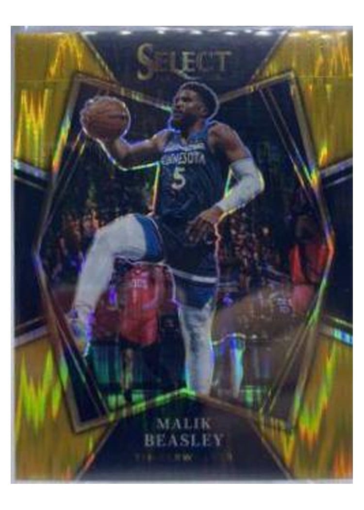 2021-22 Panini Select Base Set Malik Beasley #137 card