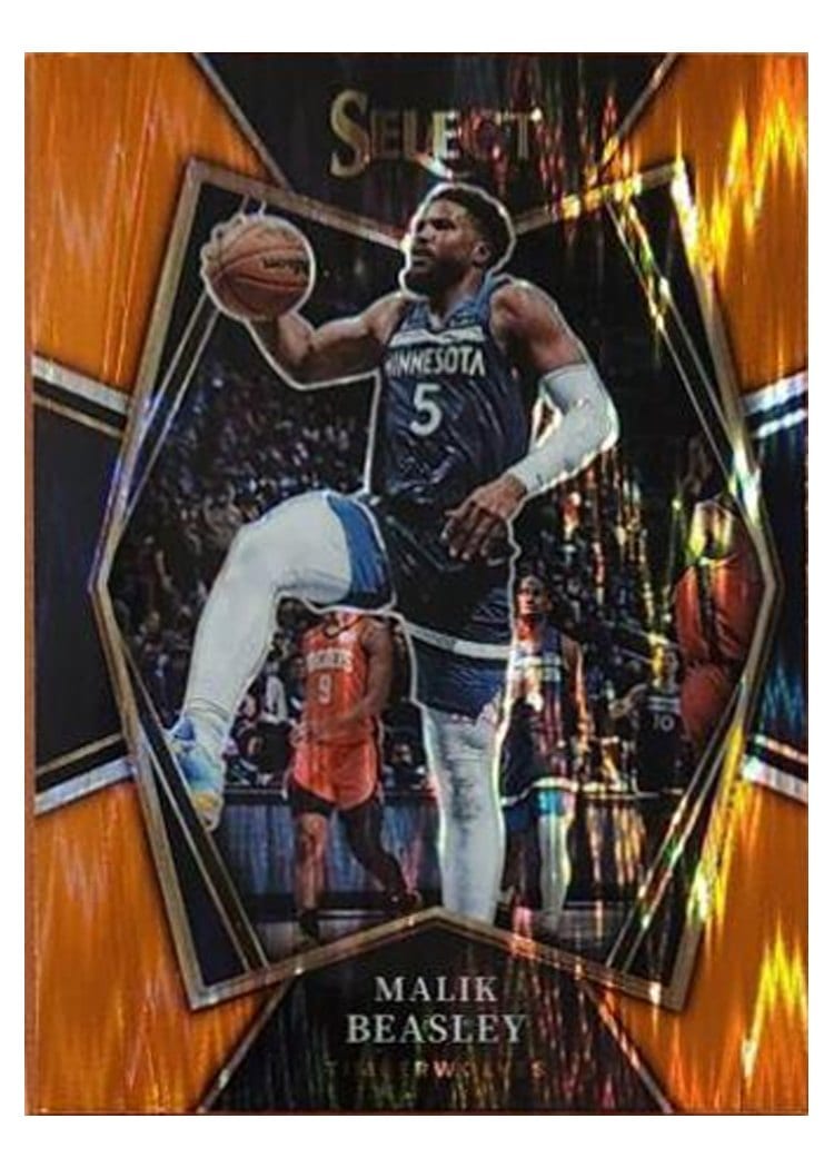 2021-22 Panini Select Base Set Malik Beasley #137 card