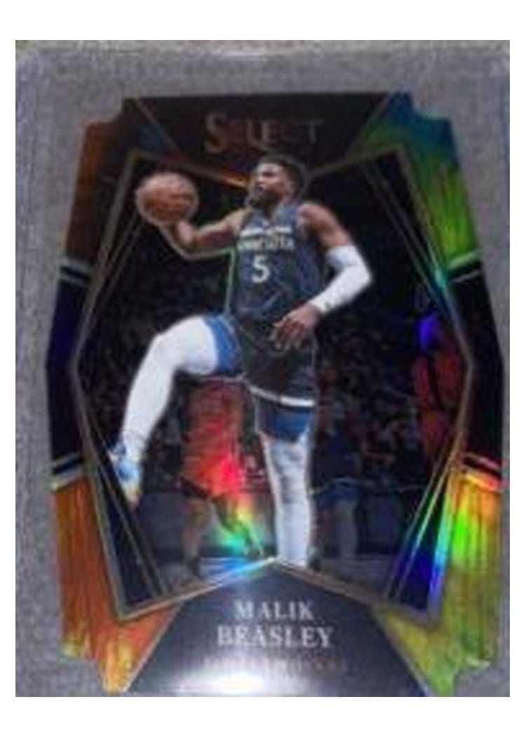 2021-22 Panini Select Base Set Malik Beasley #137 card