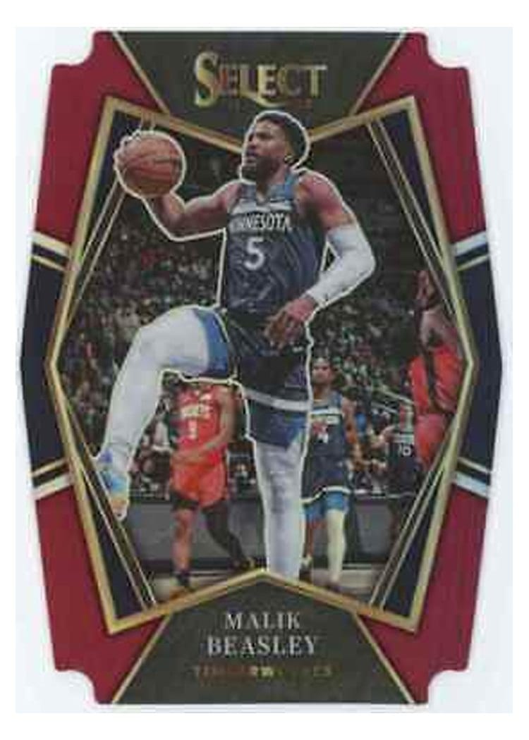 2021-22 Panini Select Base Set Malik Beasley #137 card