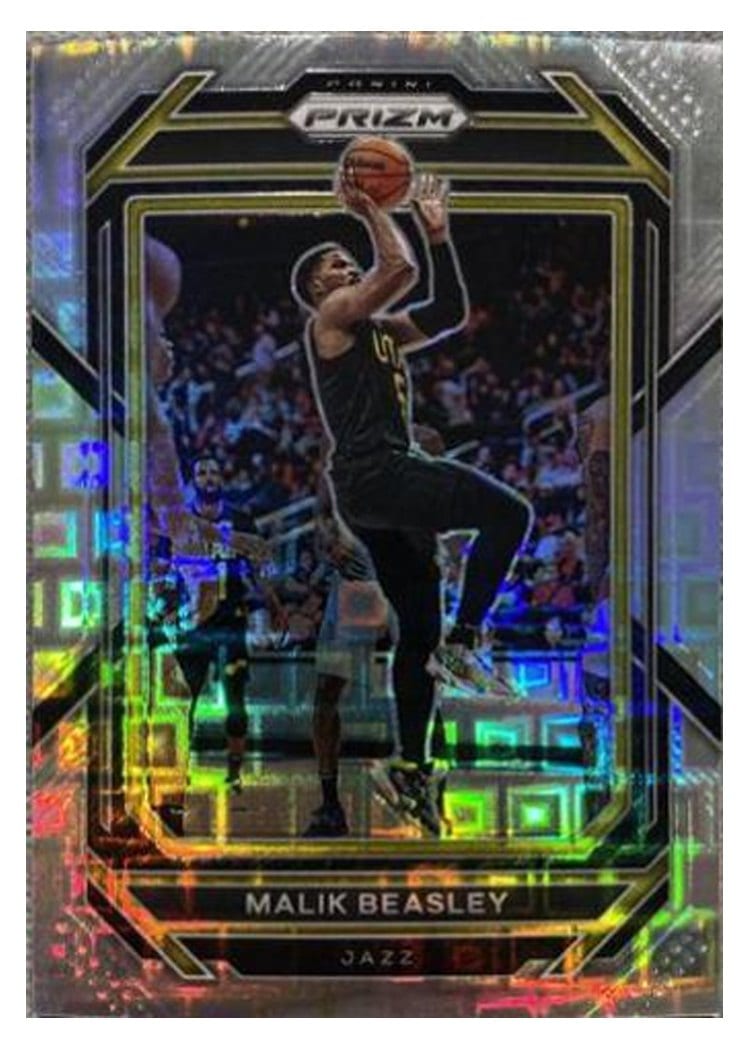 2022-23 Panini Prizm Base Set Malik Beasley #60 card