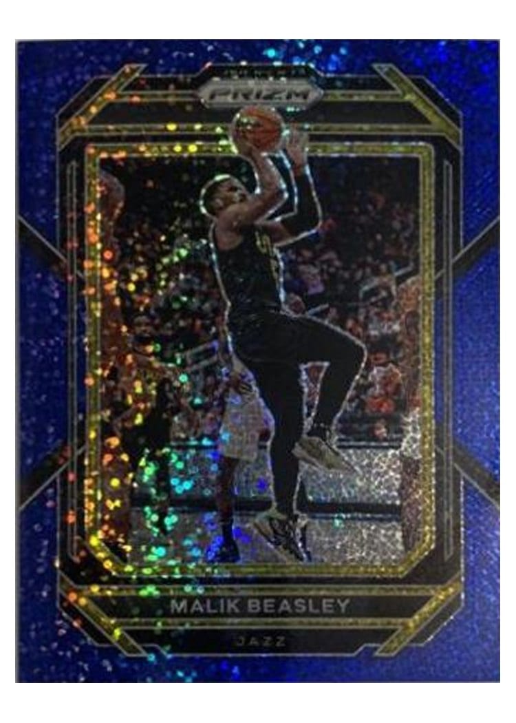 2022-23 Panini Prizm Base Set Malik Beasley #60 card