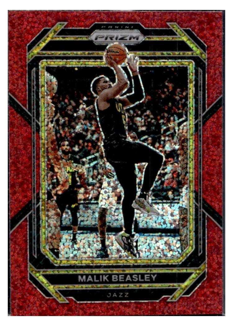 2022-23 Panini Prizm Base Set Malik Beasley #60 card