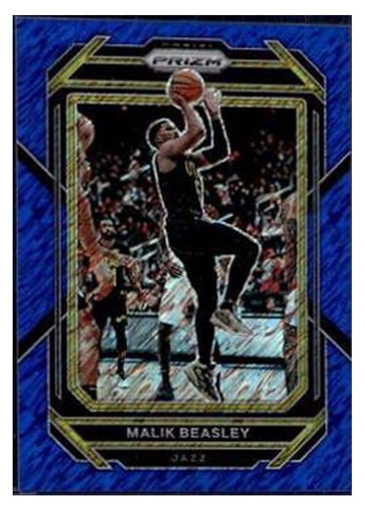 2022-23 Panini Prizm Base Set Malik Beasley #60 card