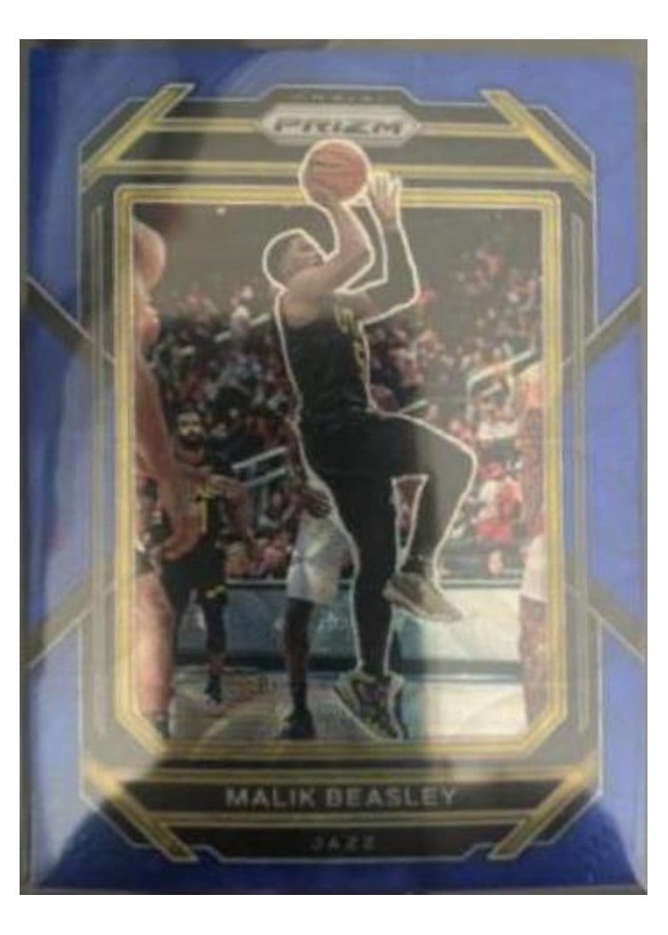 2022-23 Panini Prizm Base Set Malik Beasley #60 card