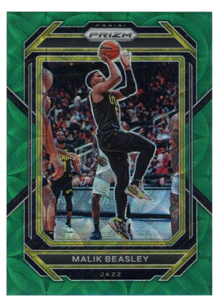 2022-23 Panini Prizm Base Set Malik Beasley #60 card