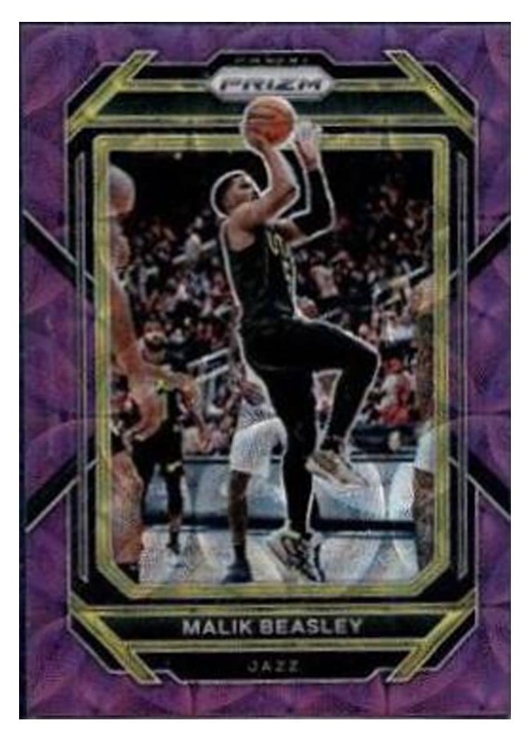 2022-23 Panini Prizm Base Set Malik Beasley #60 card