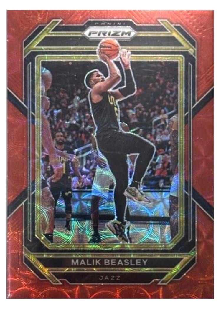 2022-23 Panini Prizm Base Set Malik Beasley #60 card